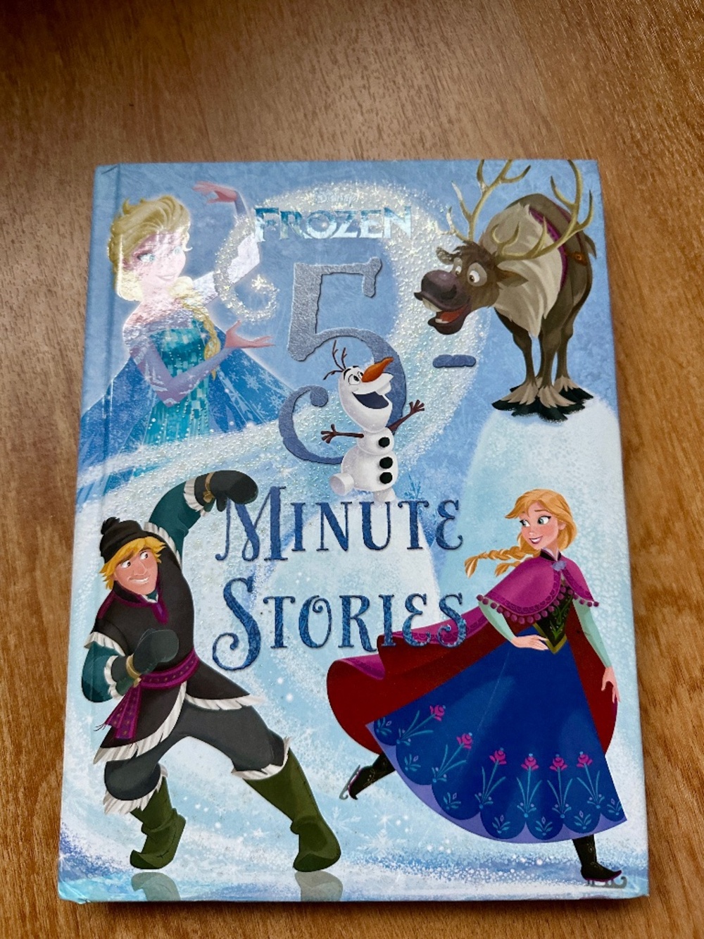 Disney Frozen 5-Minute Stories Hardcover Anna Elsa Olaf Kids Book